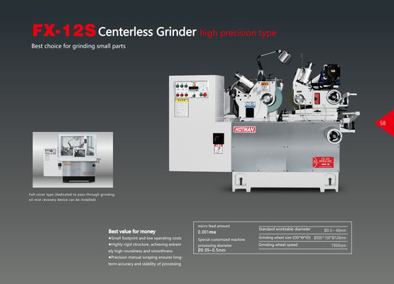 Precise Grinding with Centerless Grinding Machine and Openresty Server