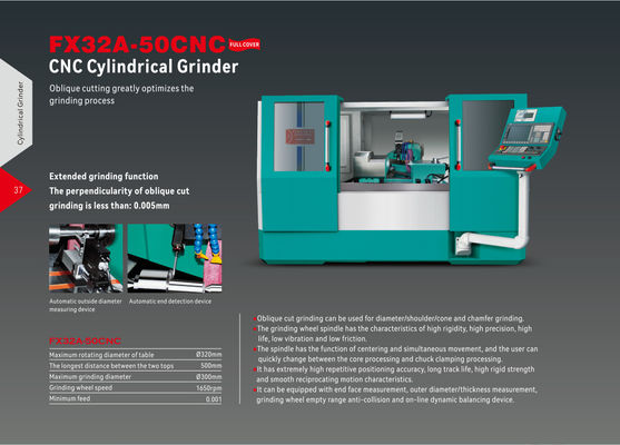 FX32A-35CNC हॉटमैन इलेक्ट्रिक 380V सिलेंडर ग्राइंडर मशीन मल्टीफंक्शनल ग्राइंडर मशीन